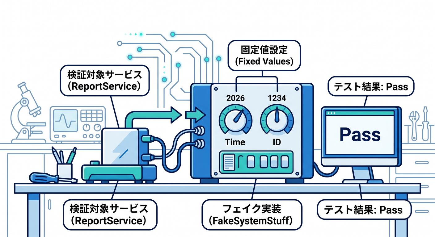 Fake Test Setup