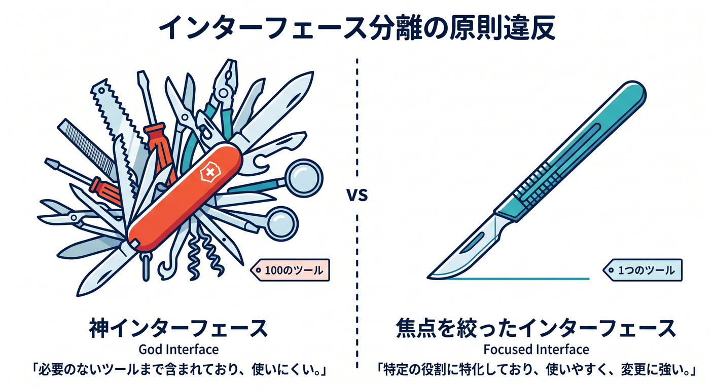 Interface Segregation Principle violation
