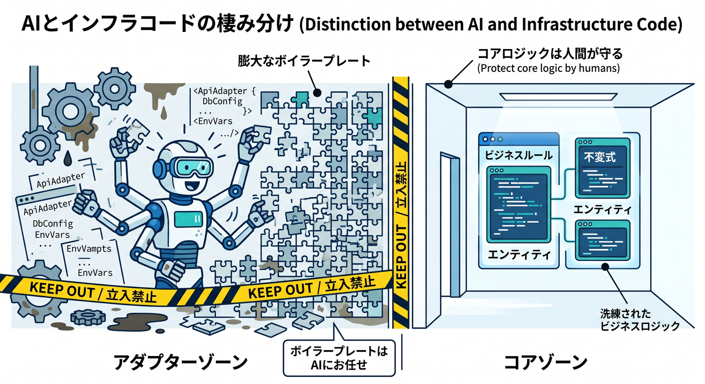 AI handling Infrastructure code