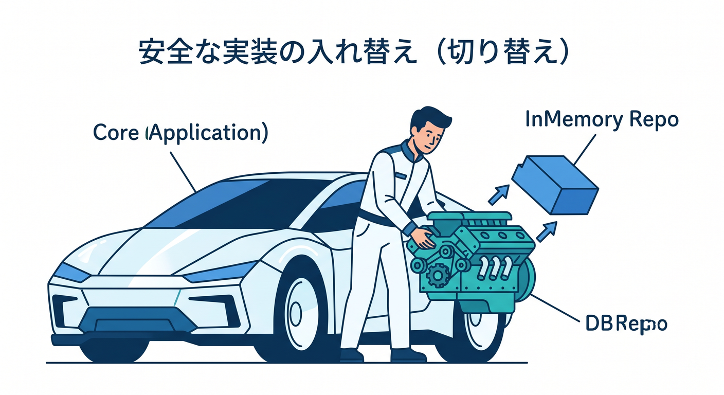 Swapping Implementation safely