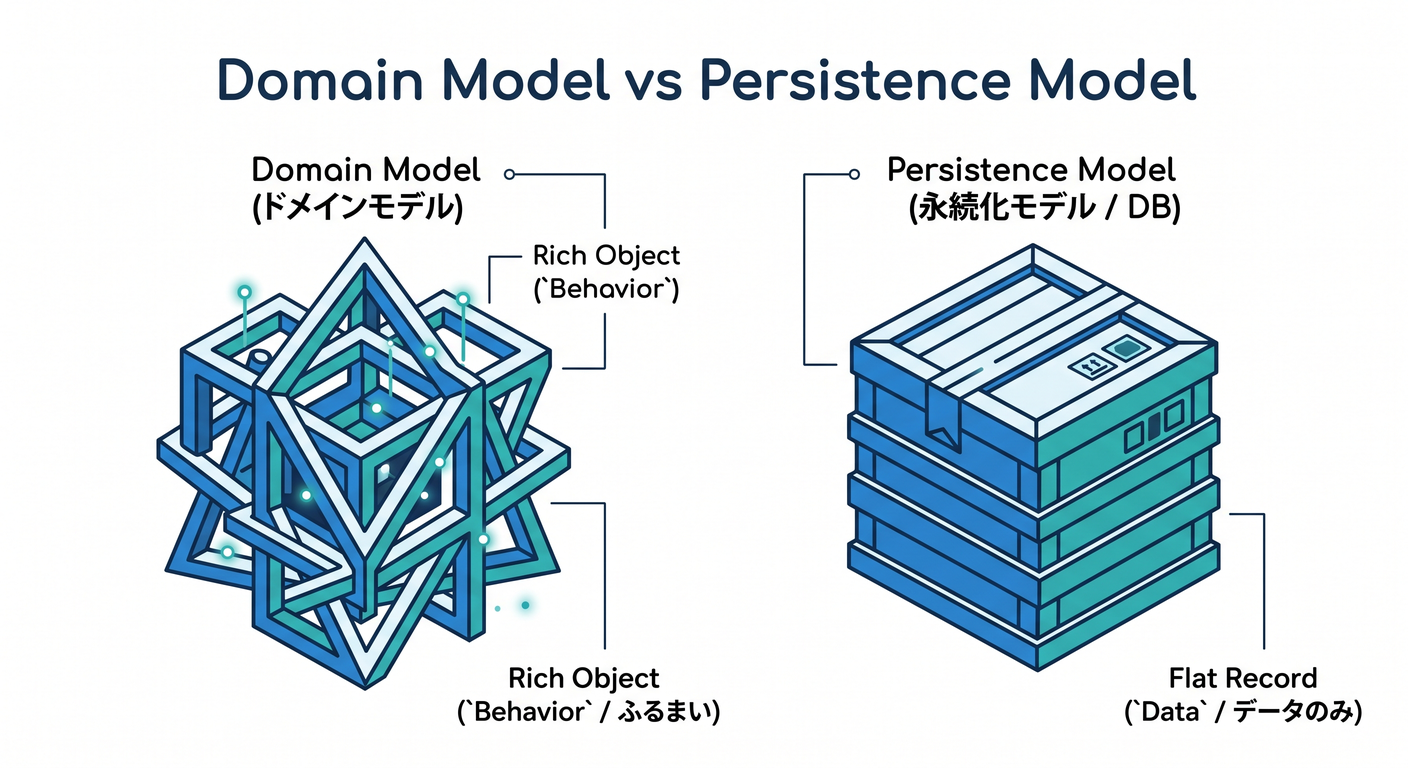 Domain Model vs Persistence Model