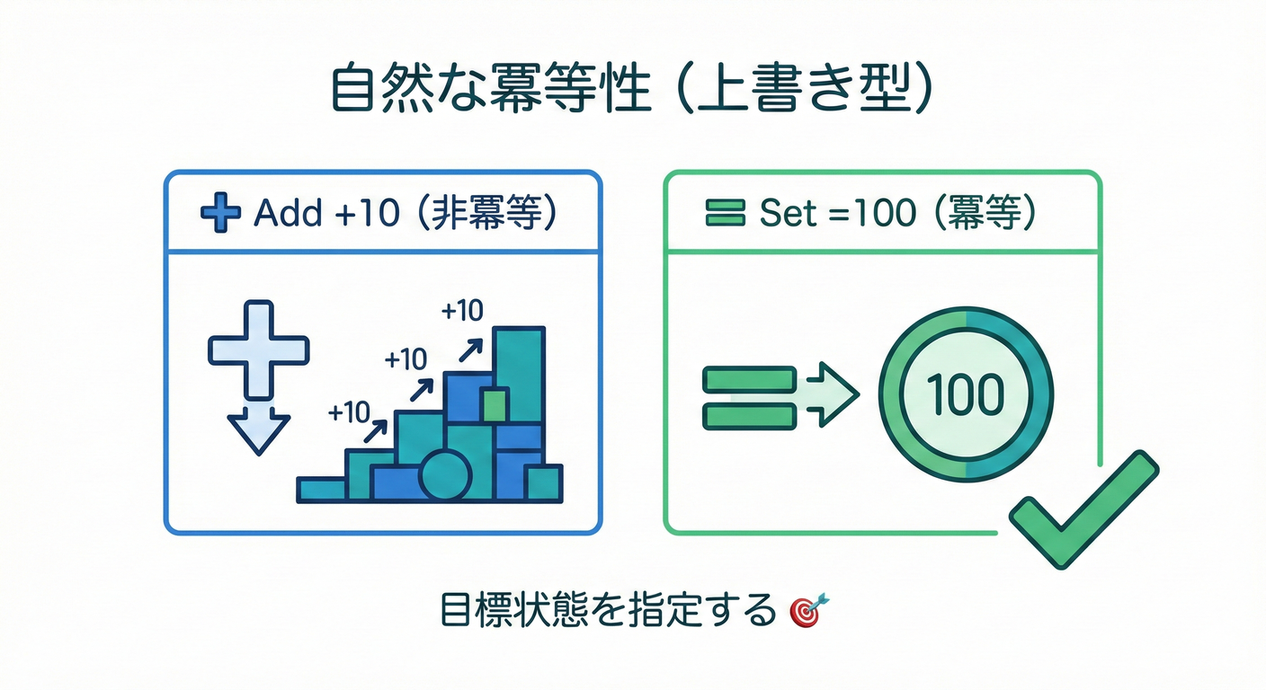第9章：自然な冪等性