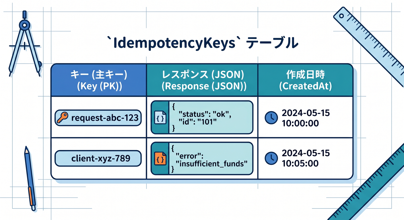 テーブル設計図