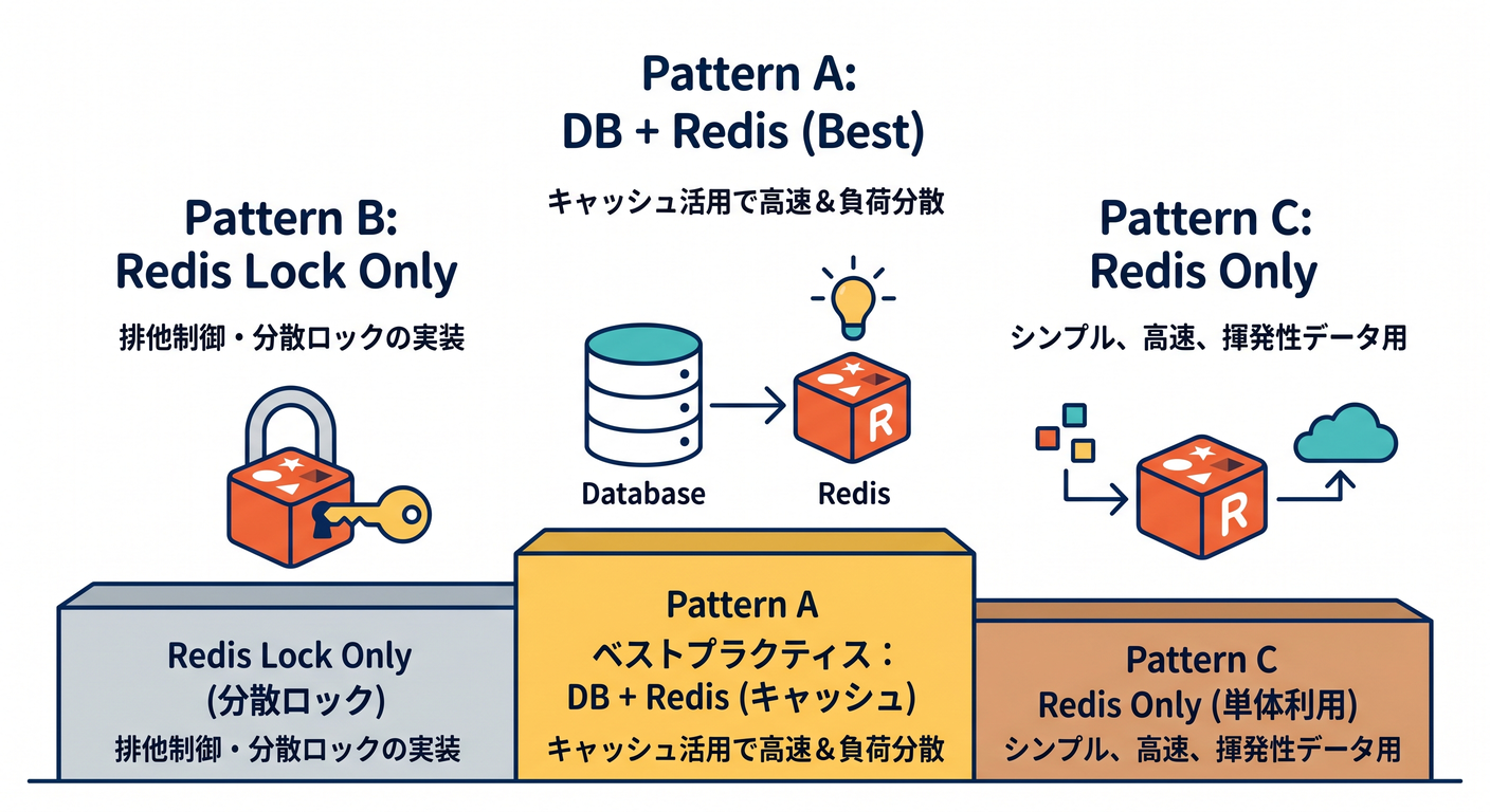 Redisパターン3つ