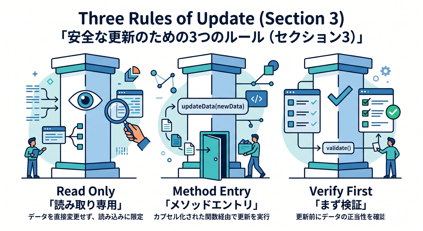 invariants_cs_study_022_three_update_rules.png