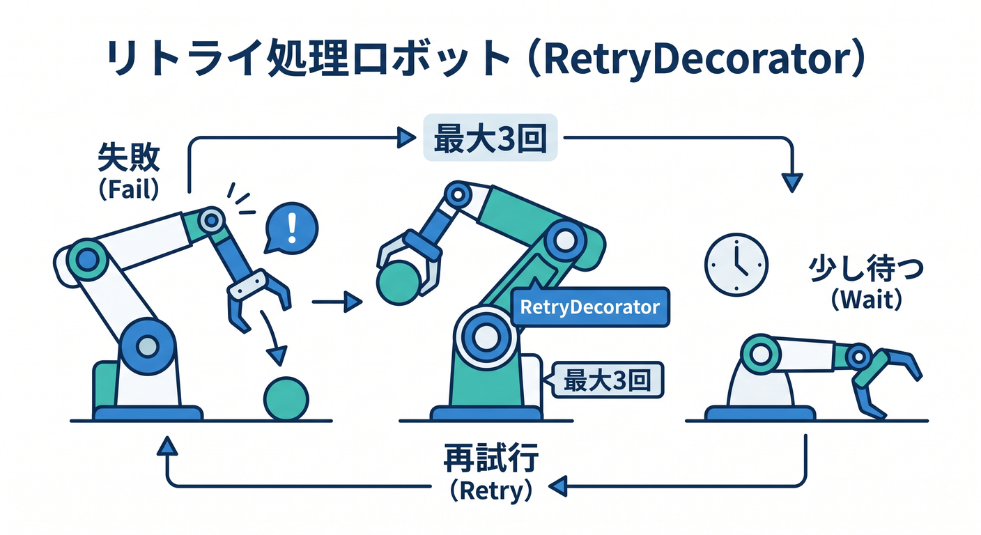 Retry Loop Robot