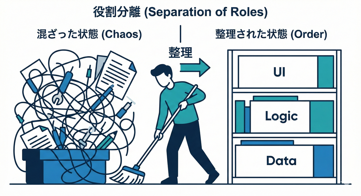 レイヤード＝役割分離