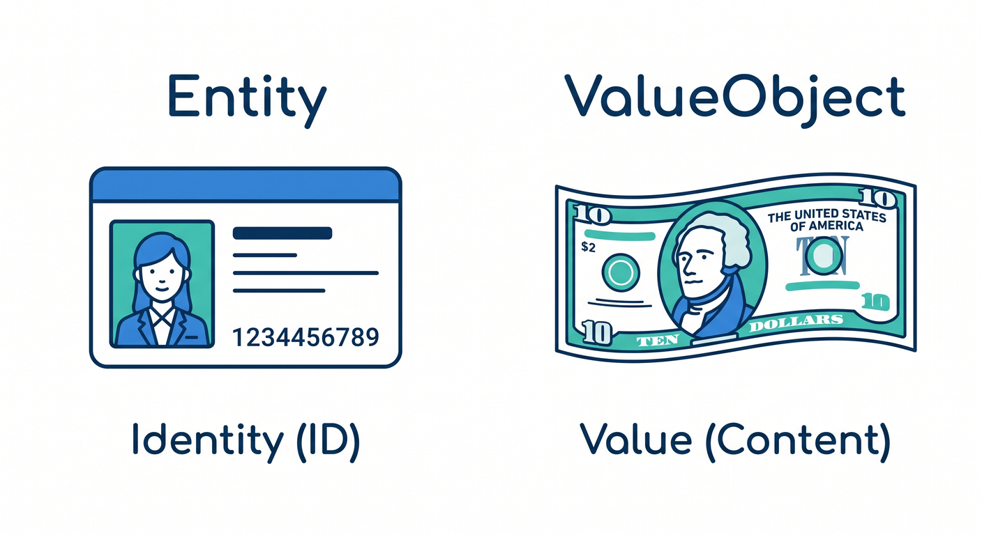 Entity vs ValueObject