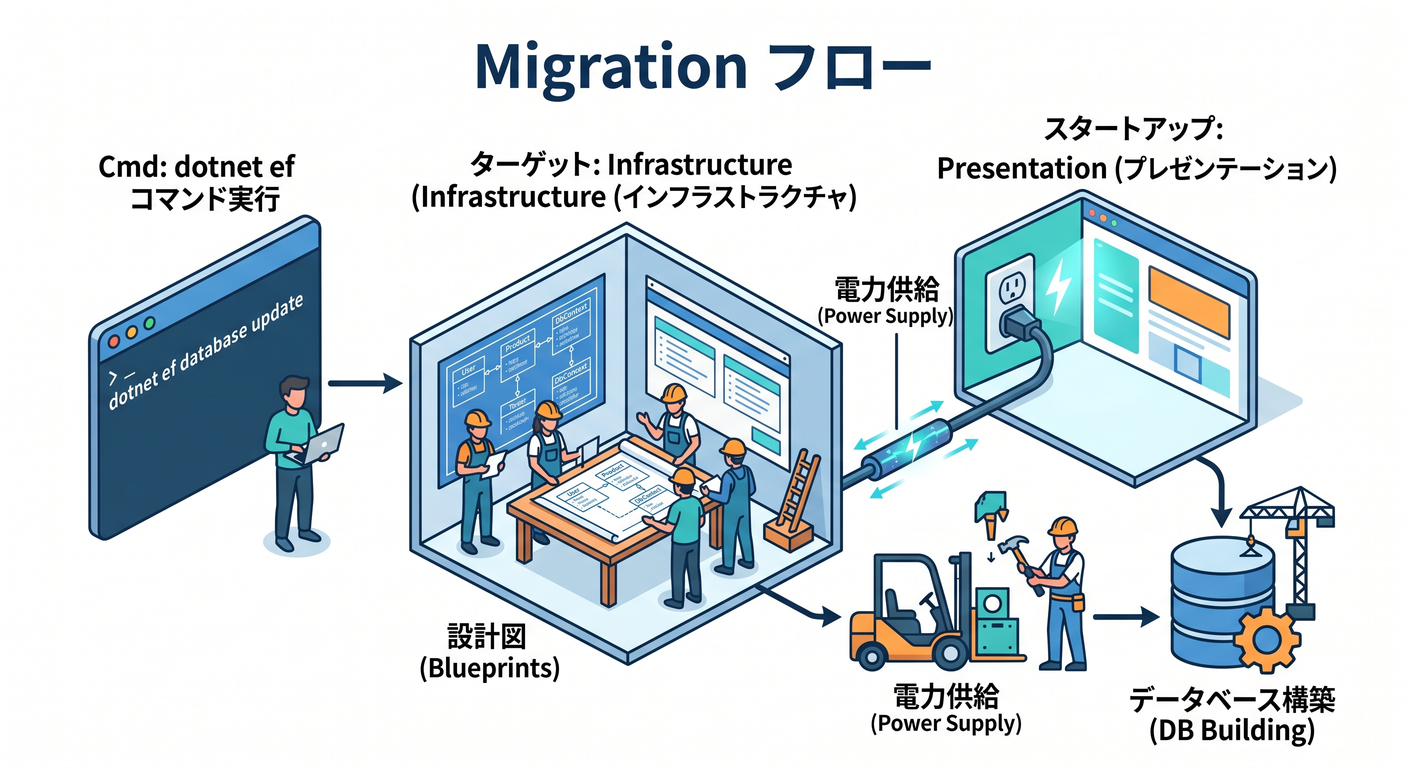 EF Core Migration Flow