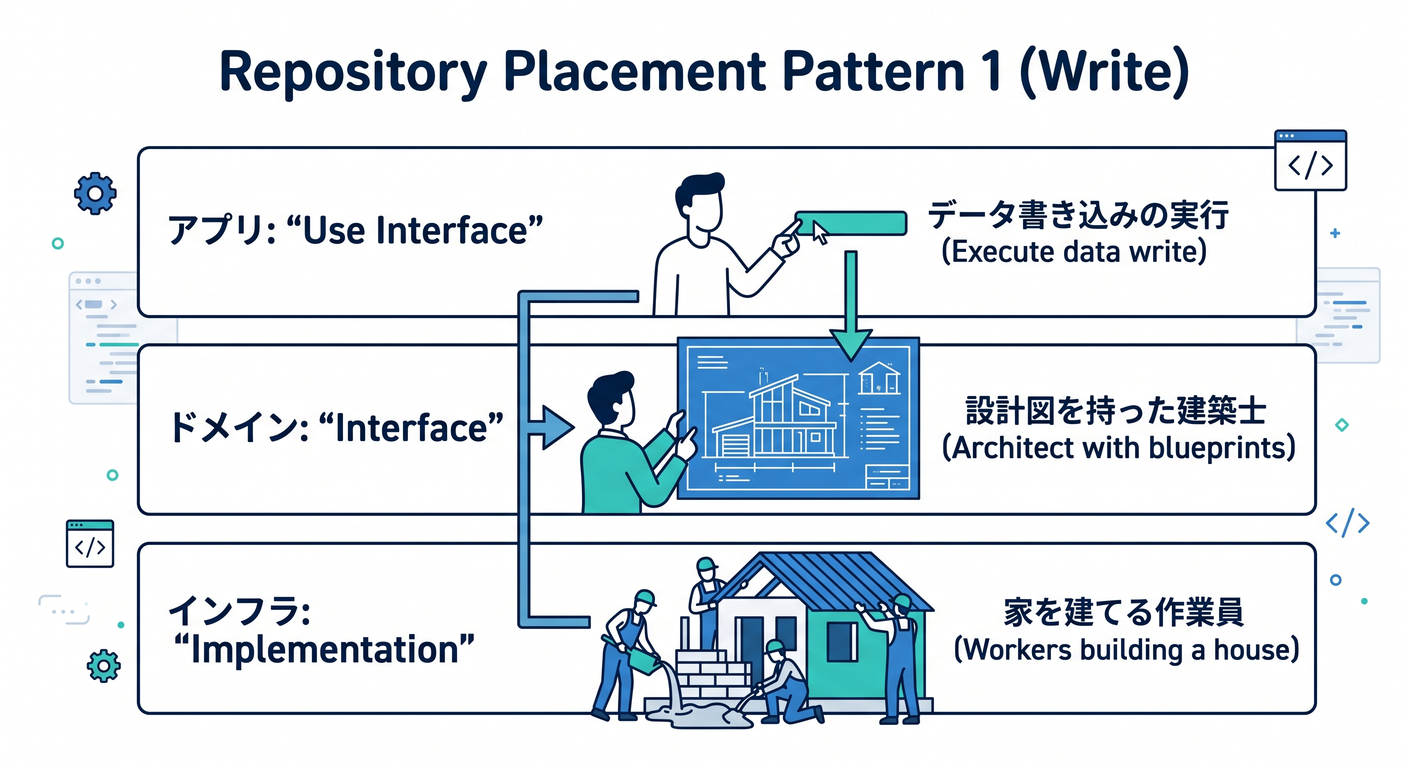 Repository Placement Pattern 1 (Write)