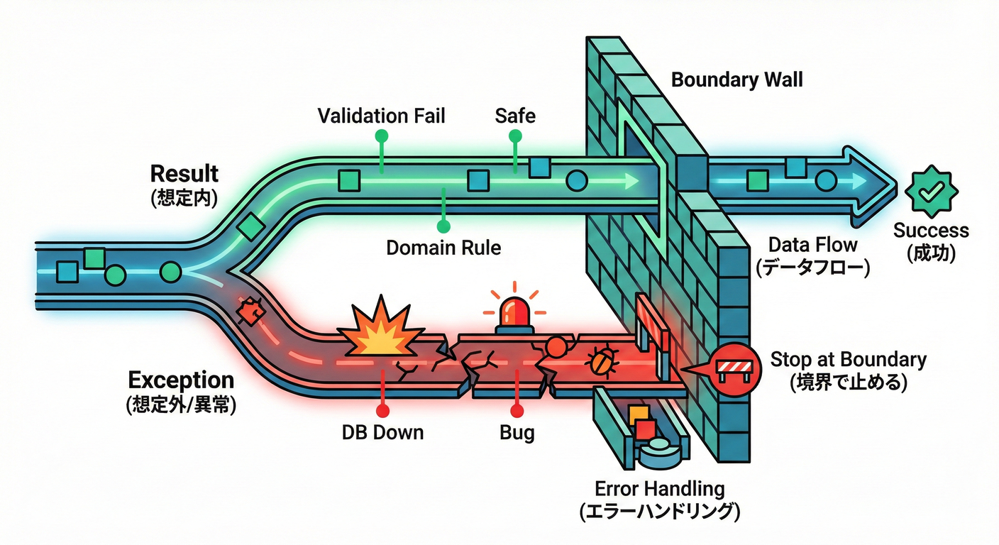 Exception vs Result