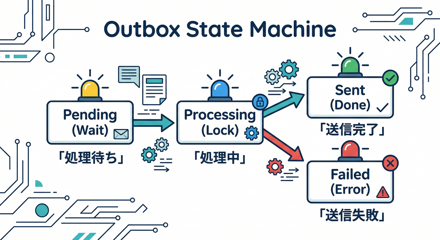 Outbox State Machine