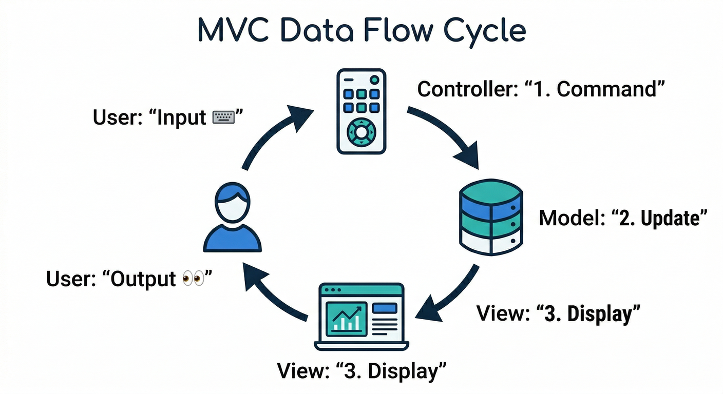 MVC Data Flow Cycle