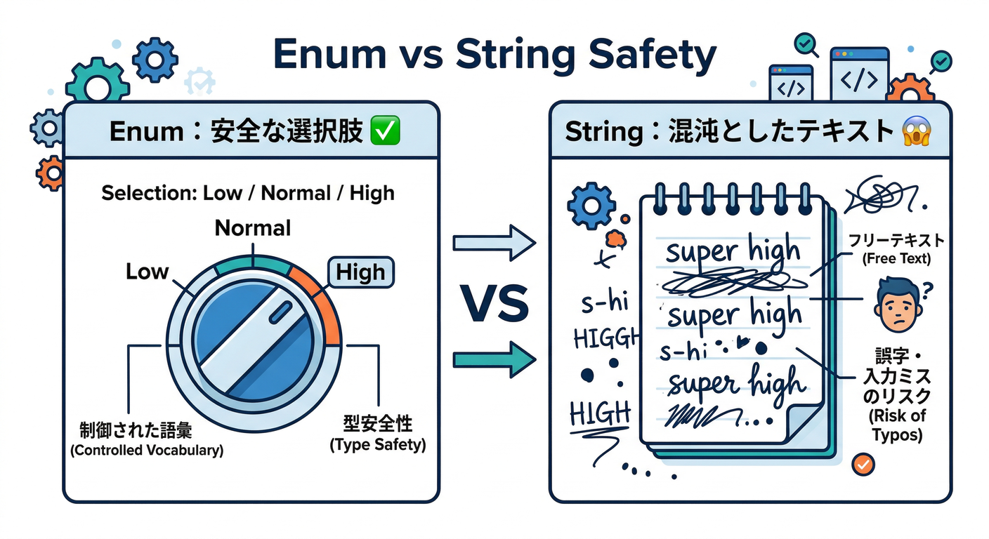 Enum vs String Safety
