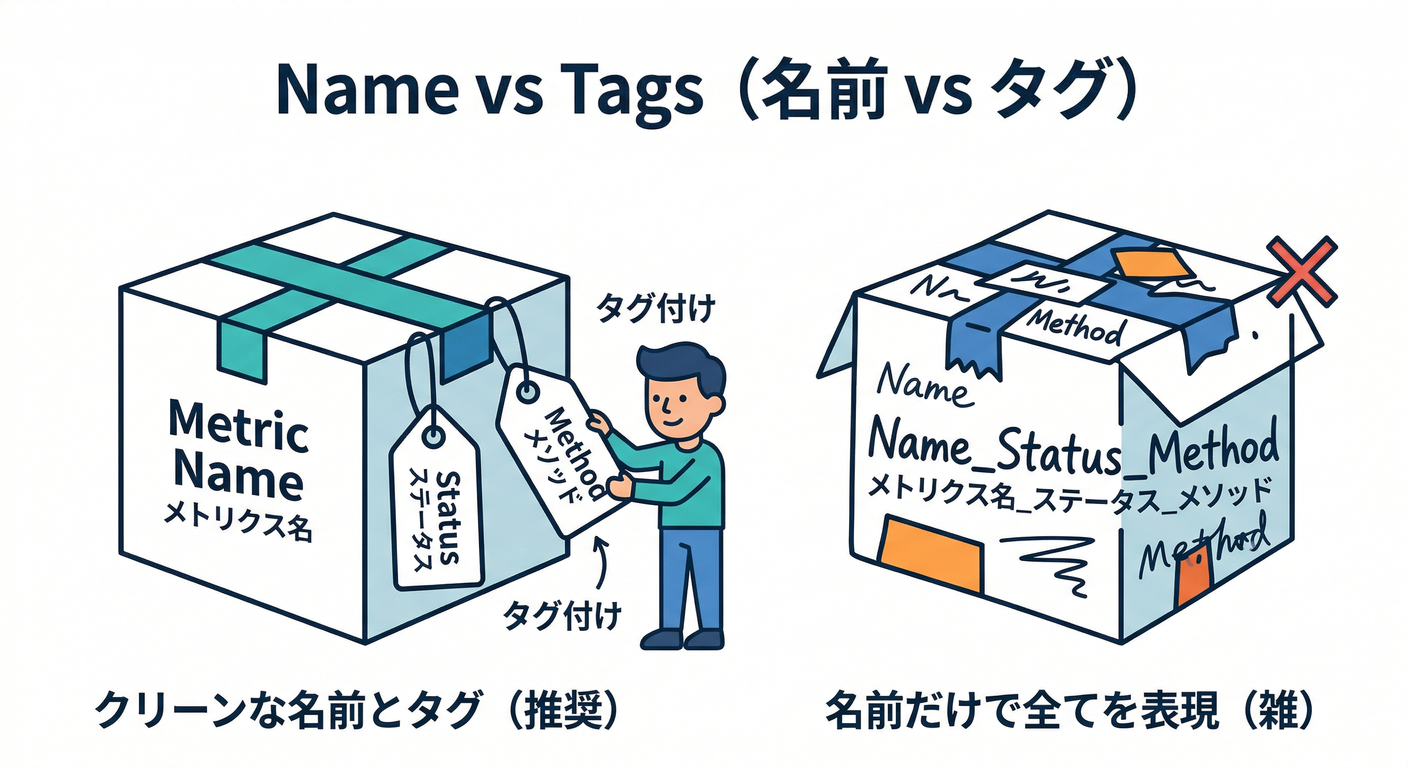 Name vs Tags