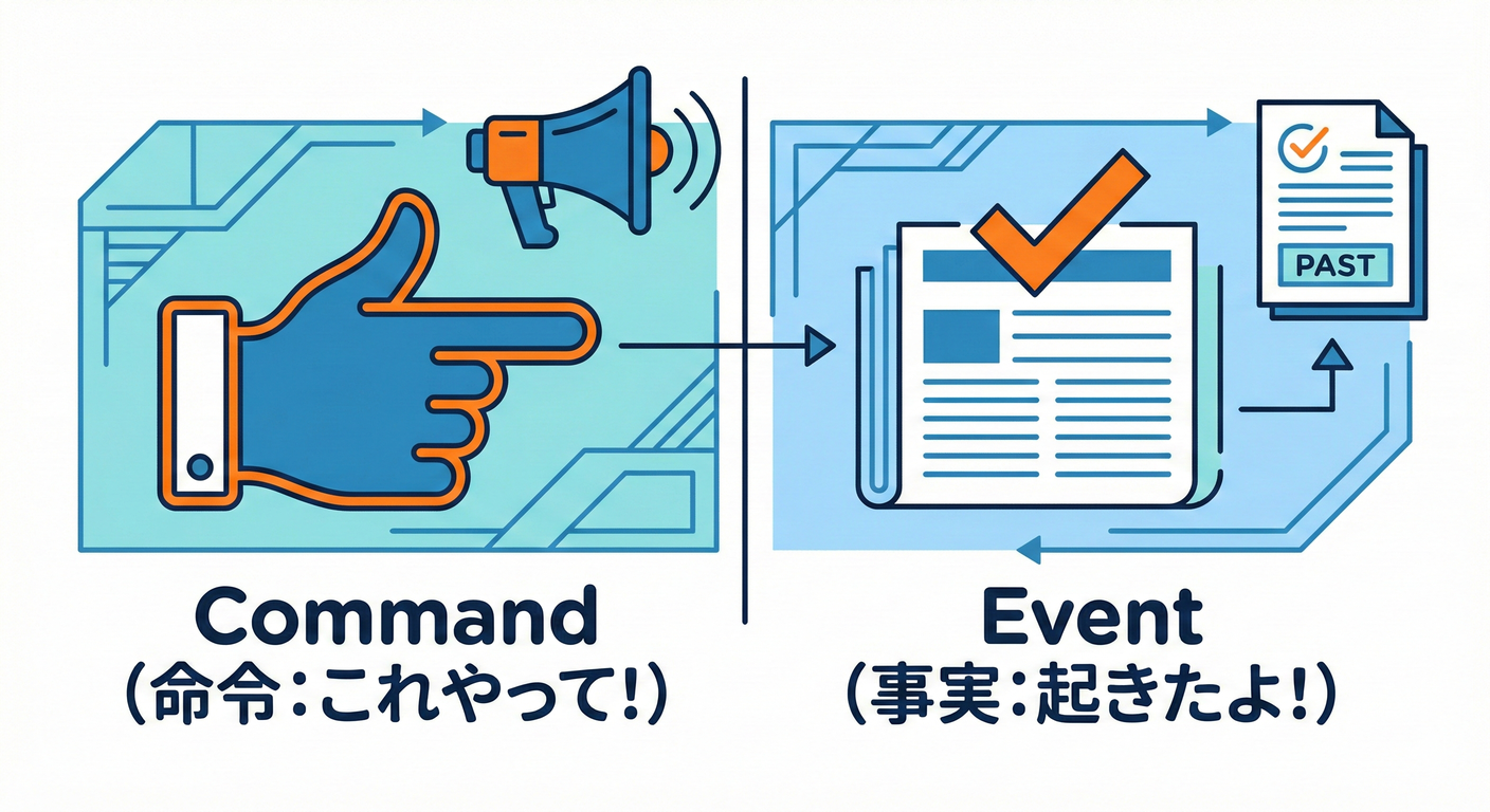 Command vs Event