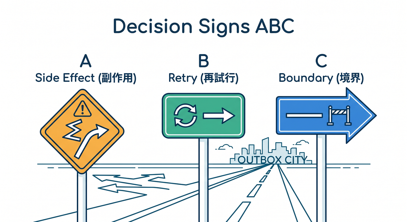 Decision Signs ABC