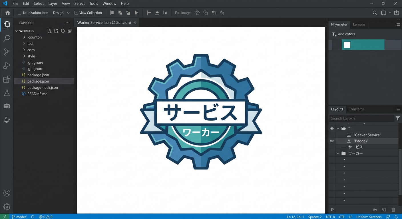 Worker Service Icon