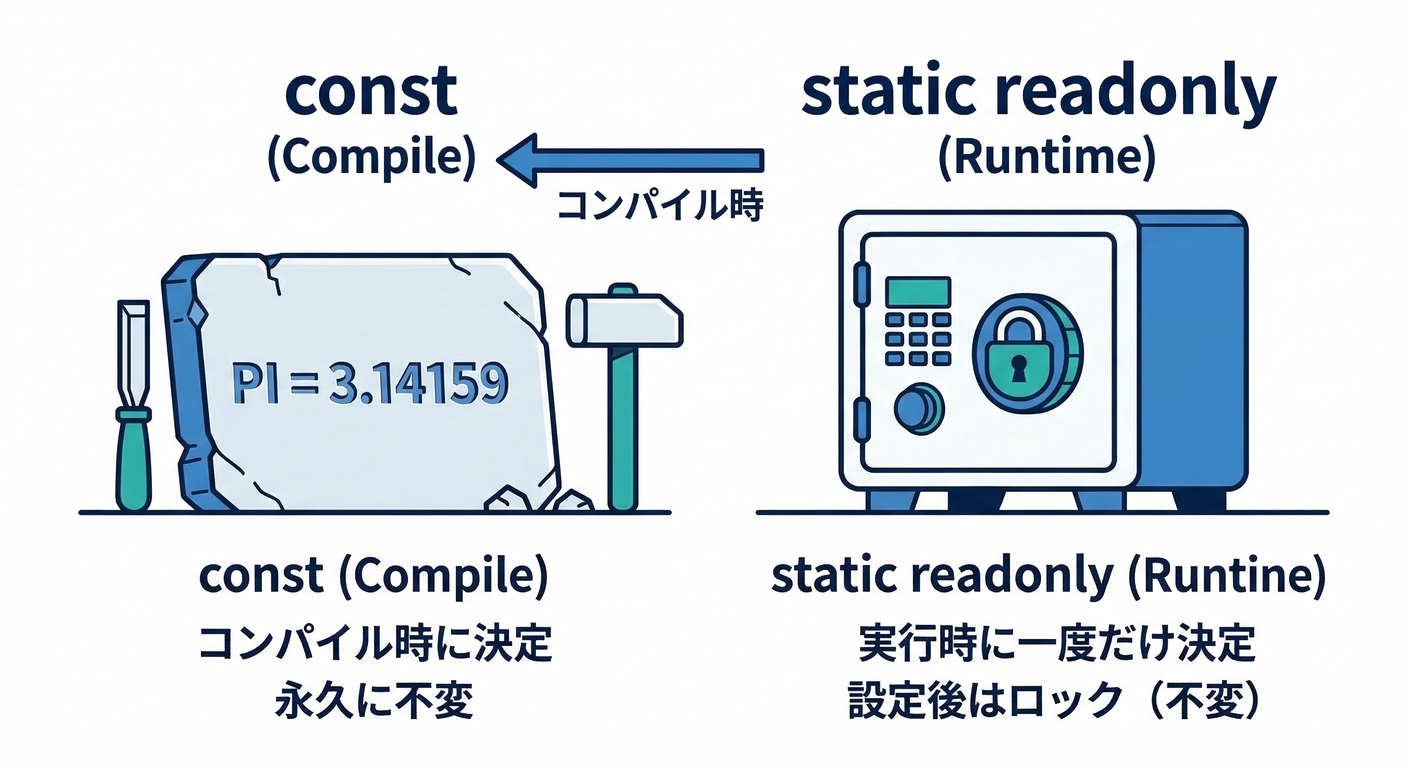 refactoring_cs_study_016_const_vs_readonly