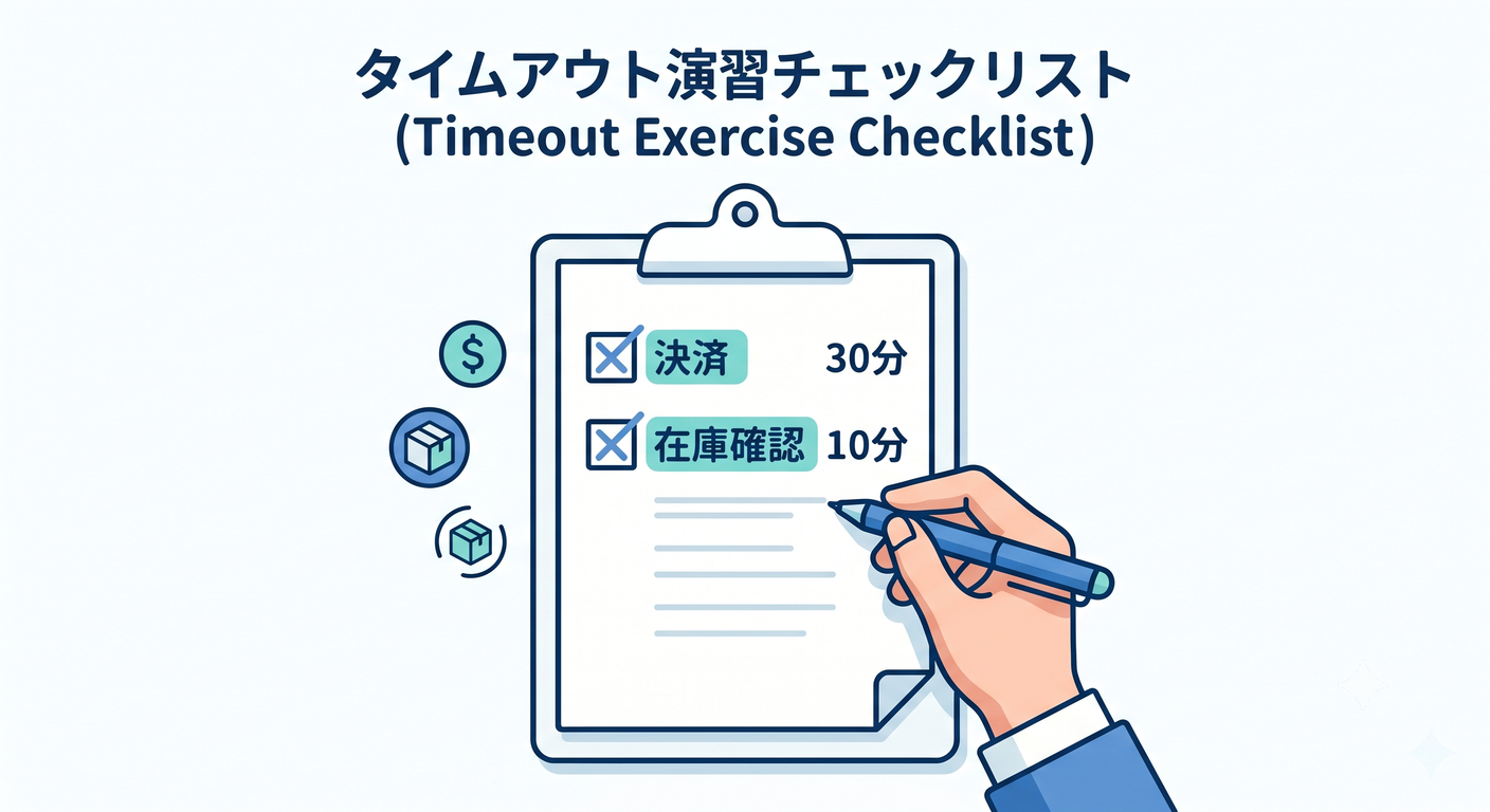 Timeout Exercise Checklist