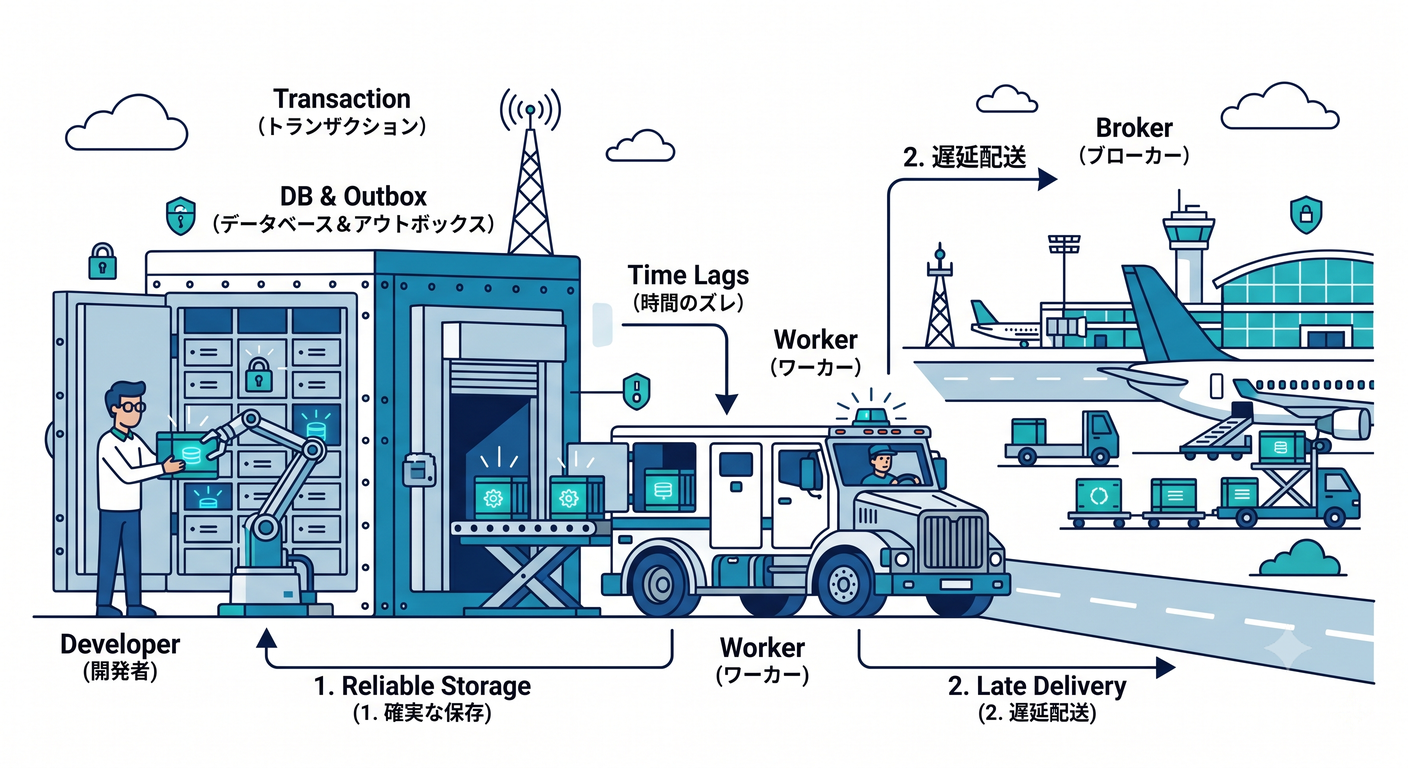 Outbox Mechanism Flow