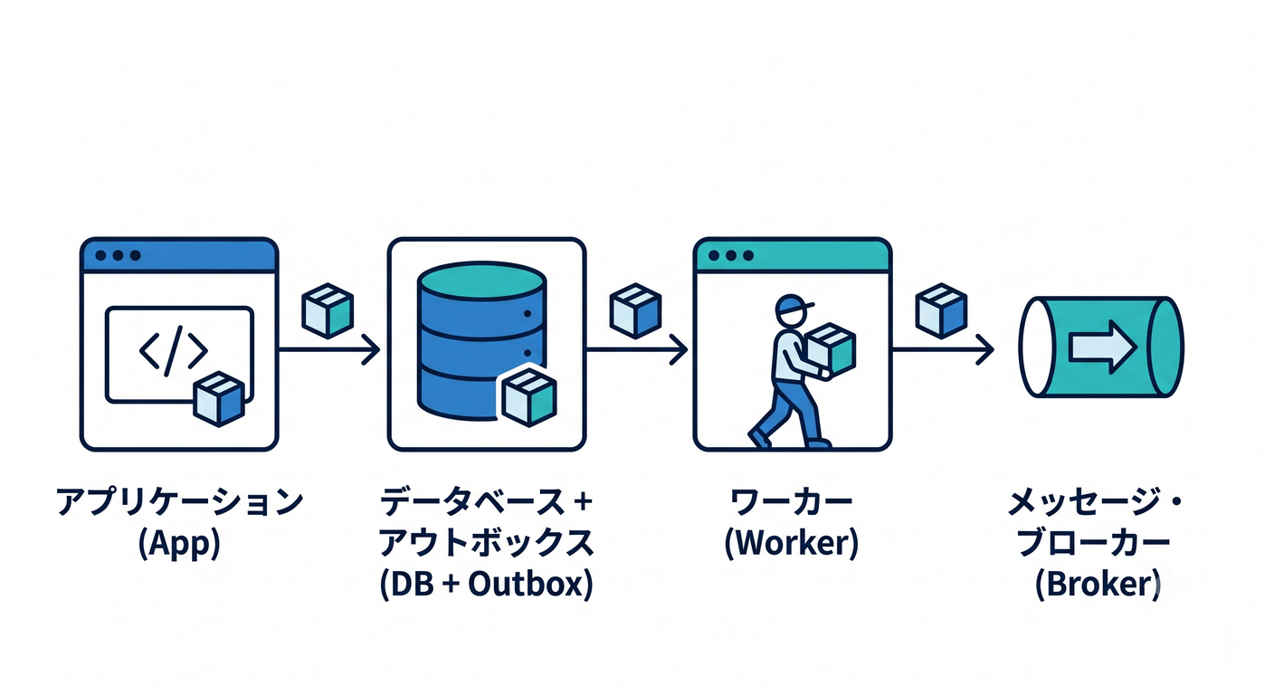 Minimum Outbox Architecture