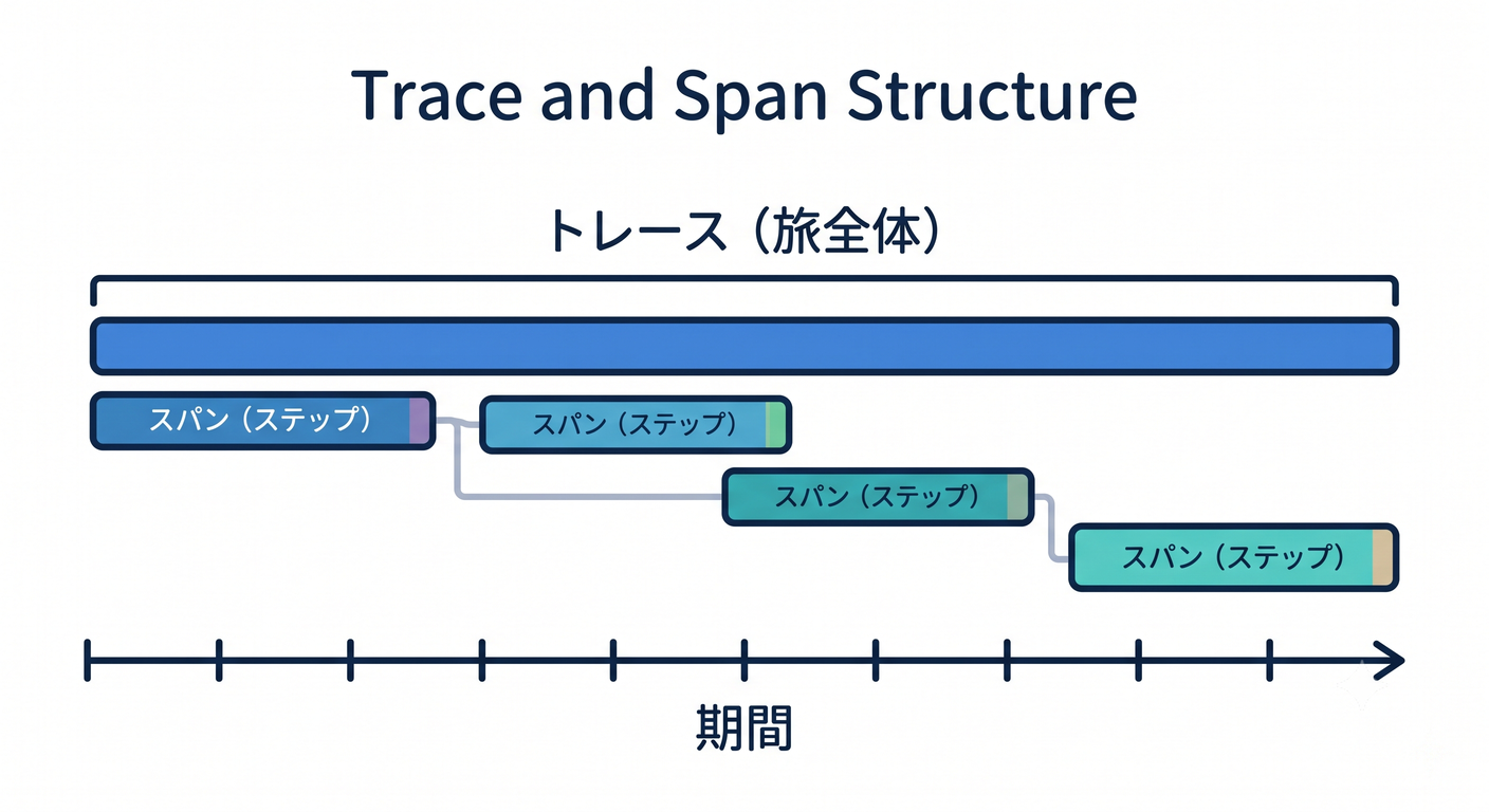 Trace and Span Structure