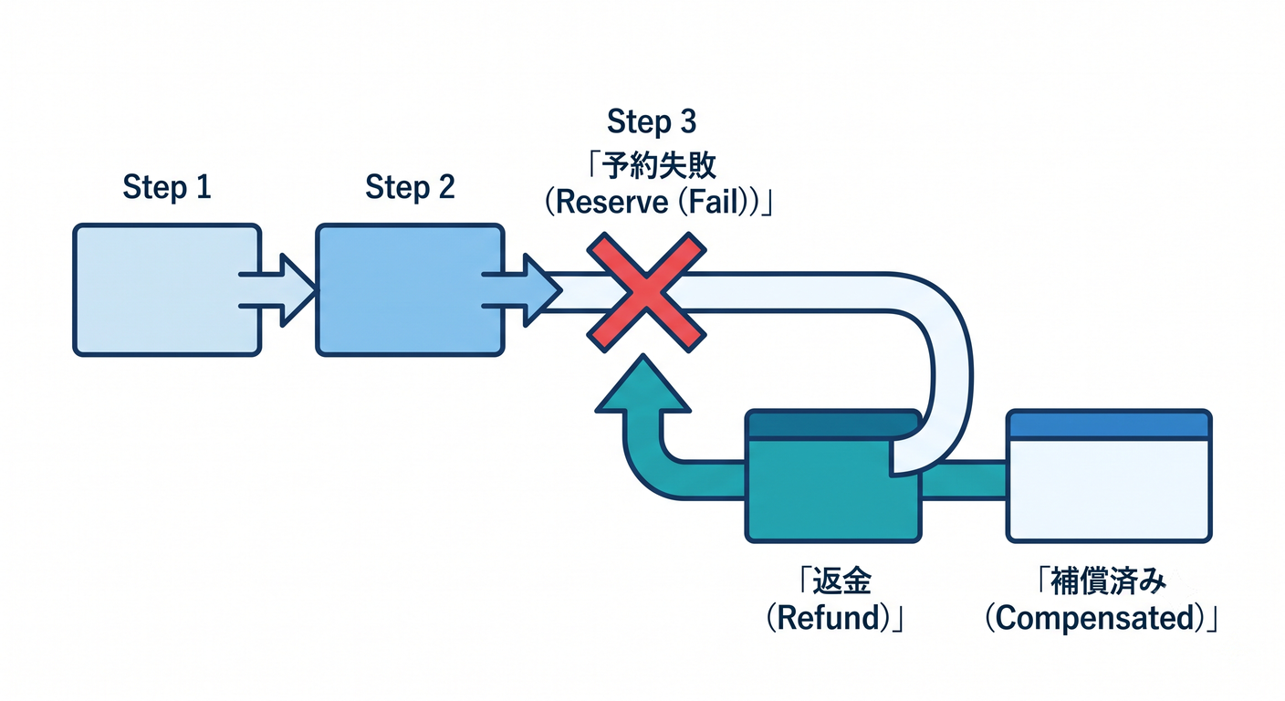 Failure Flow Steps