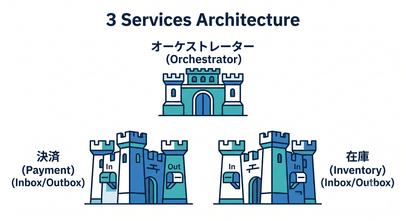 3 Services Architecture