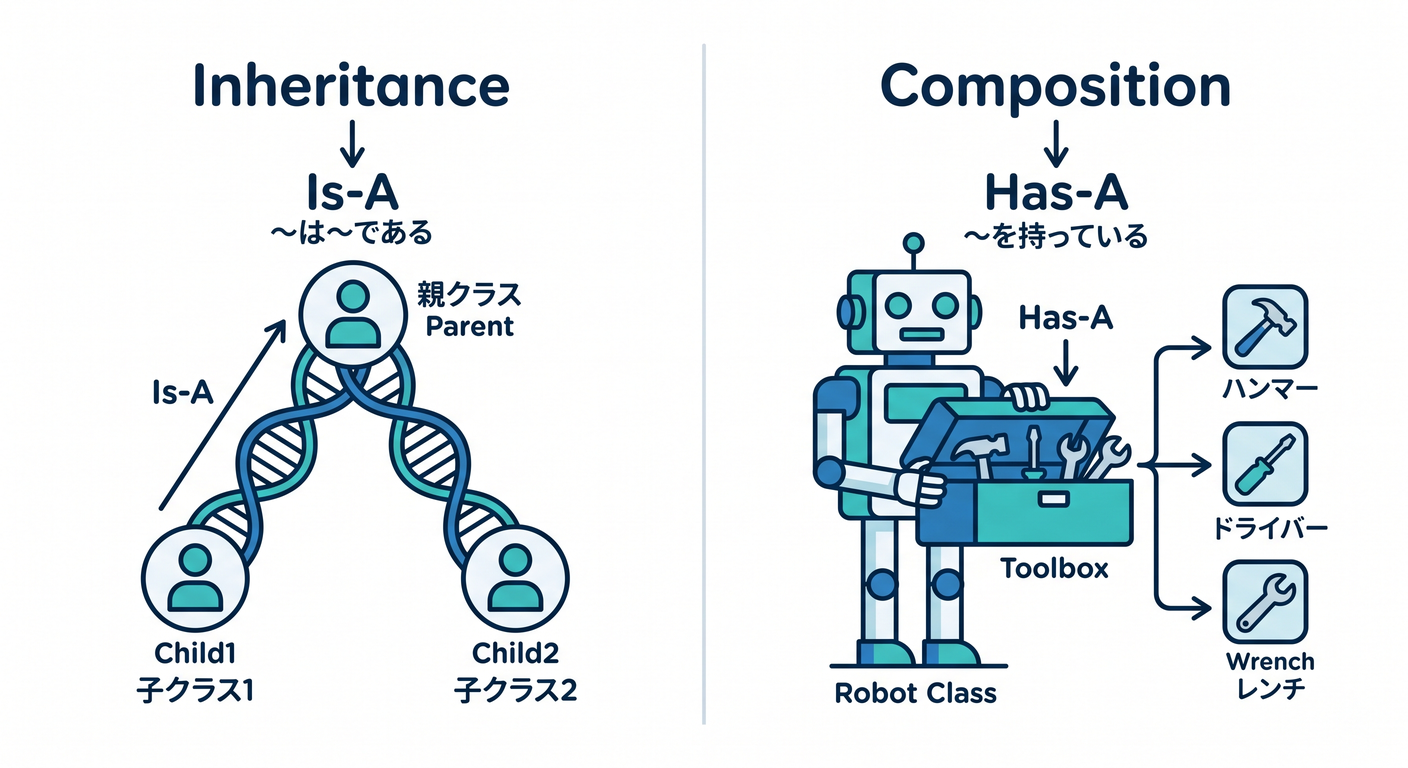 Inheritance vs Composition