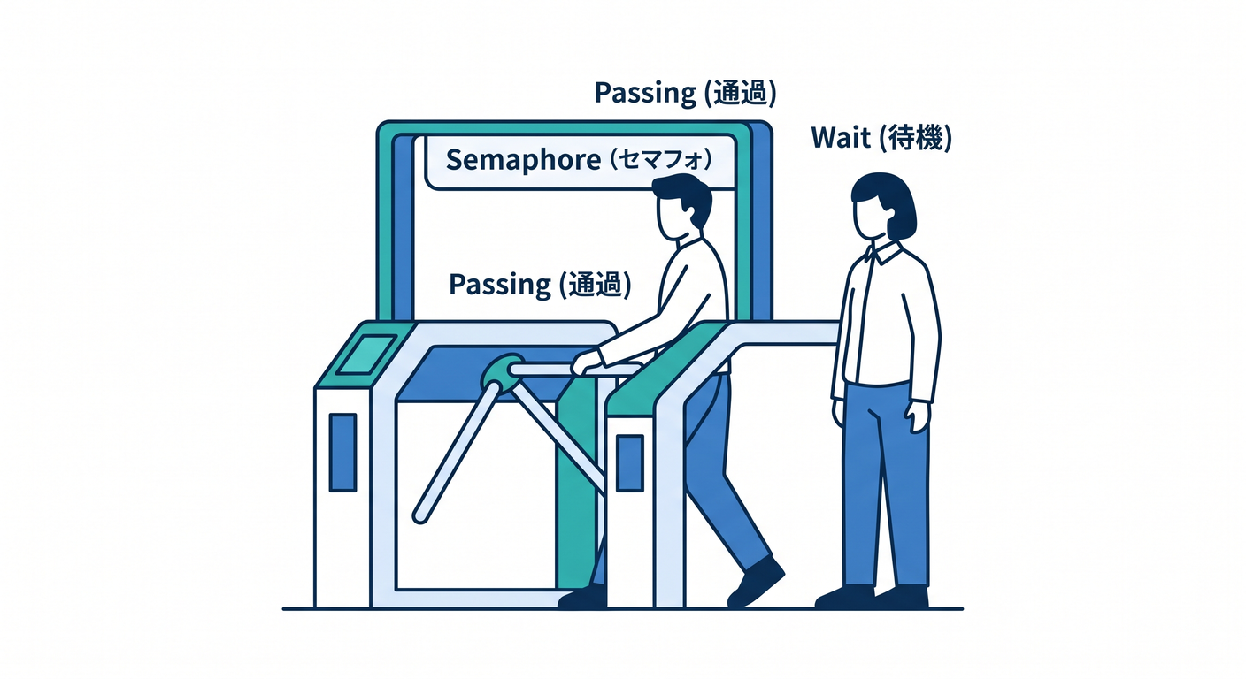 Semaphore Gate