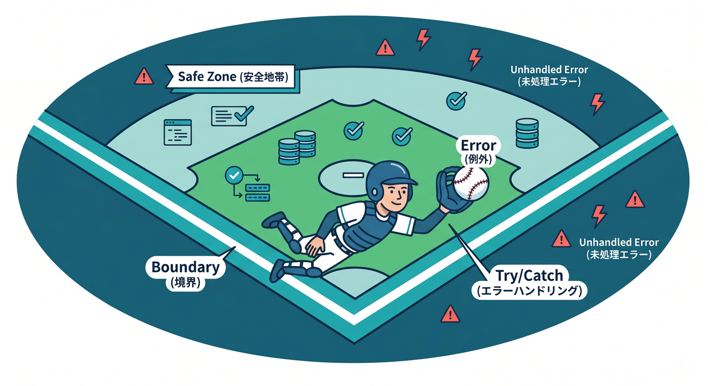 Boundary Catch