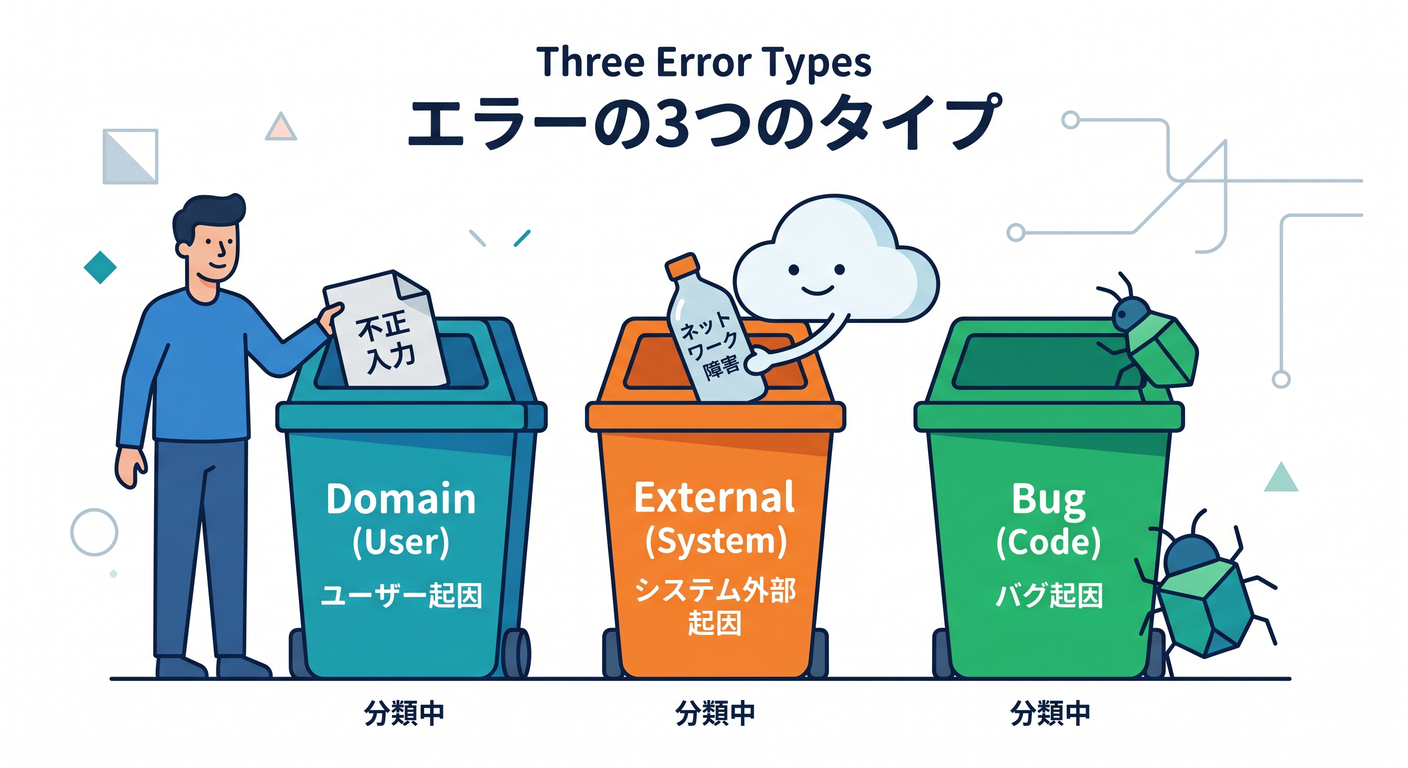 Three Error Types