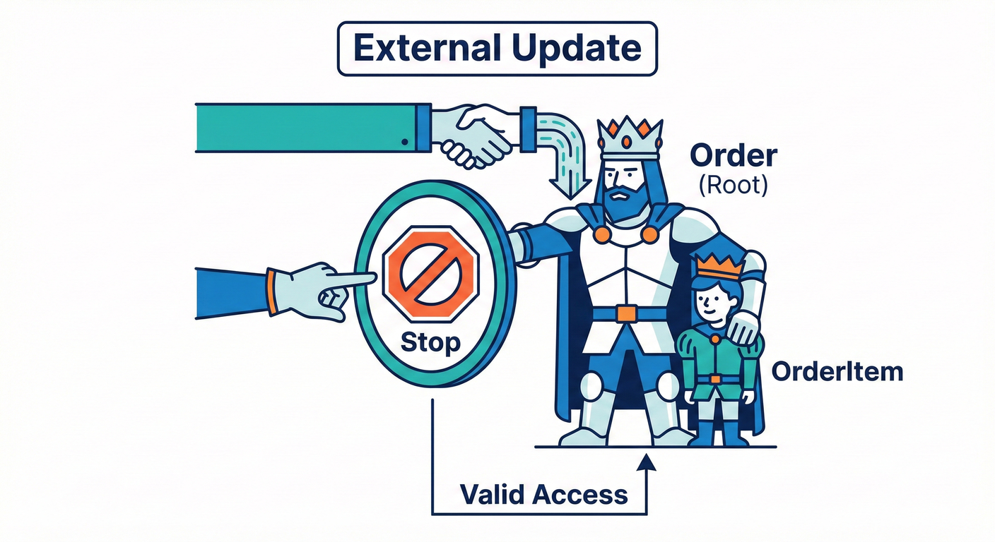 Aggregate Root as Gatekeeper