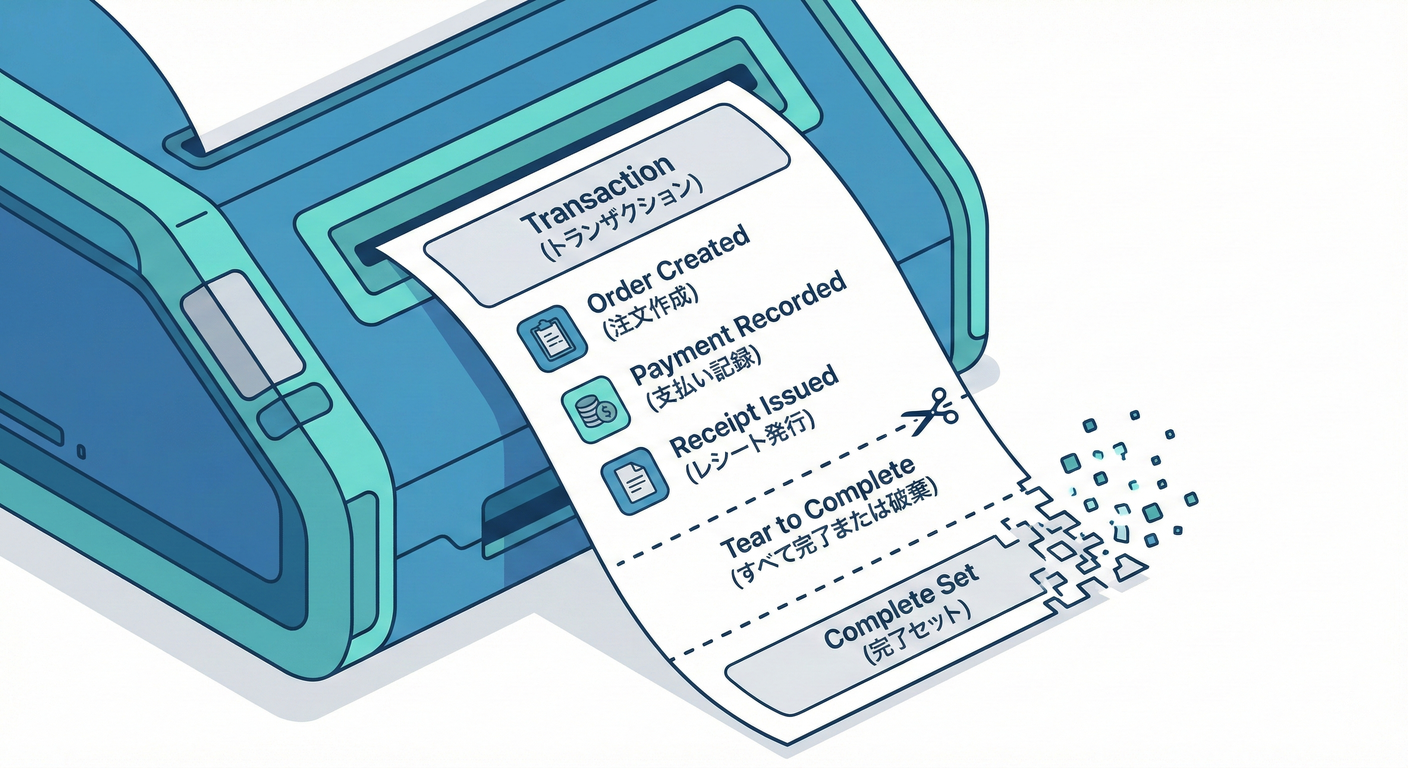 Transaction as a Single Receipt