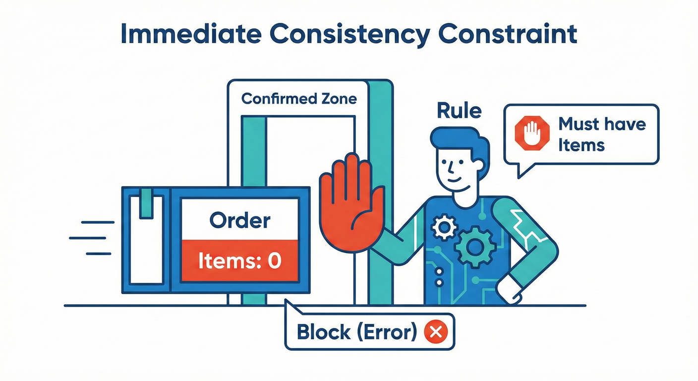 Immediate Consistency Constraint