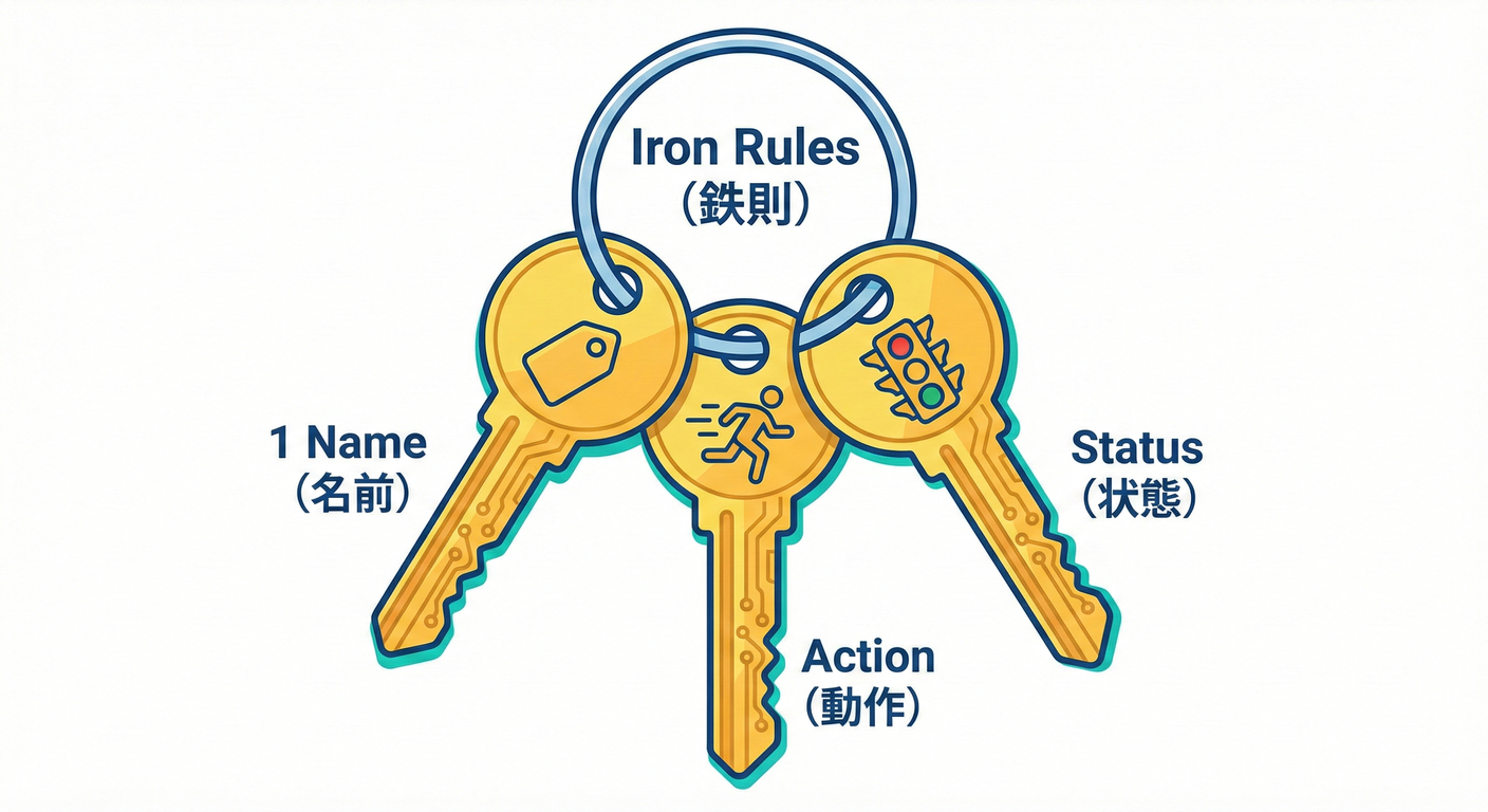 Three Iron Rules Keys