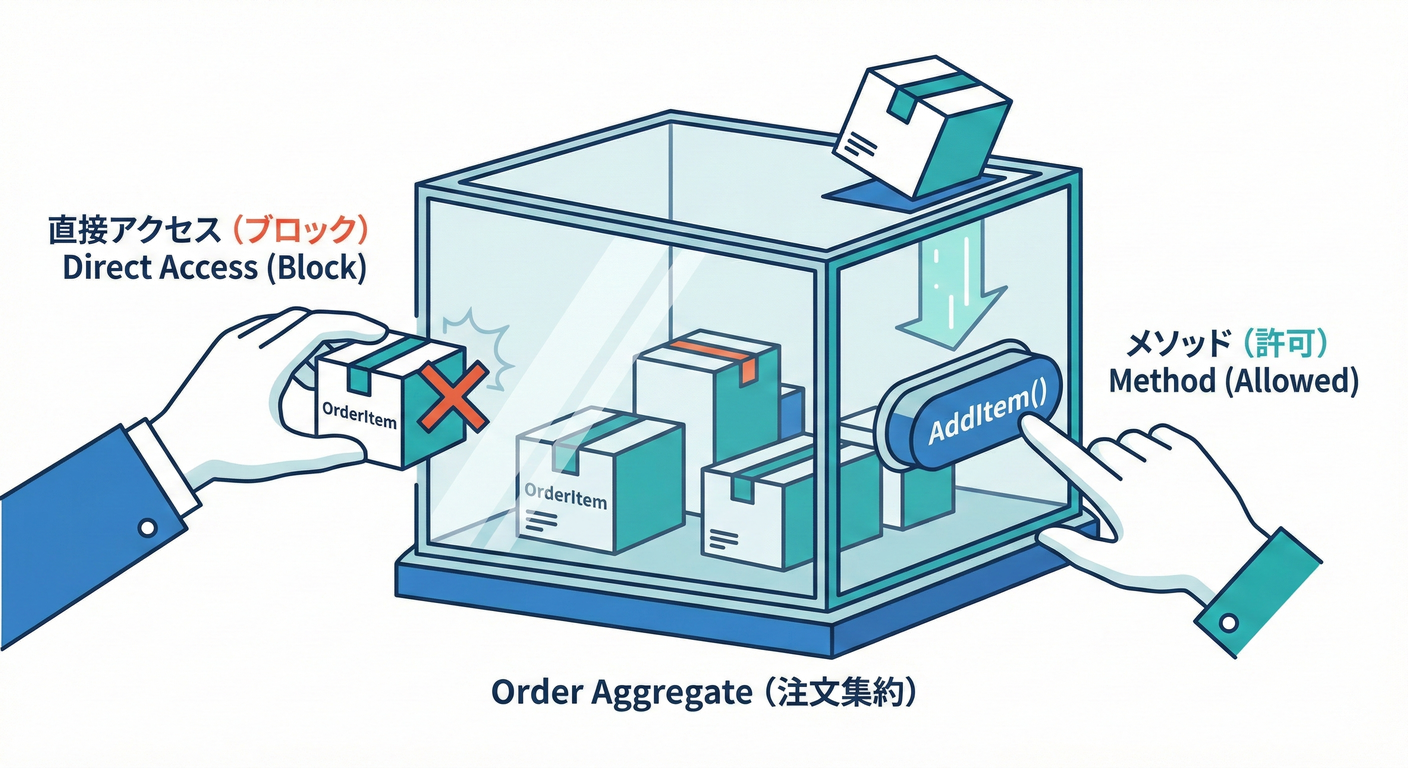 Encapsulation Glass Box