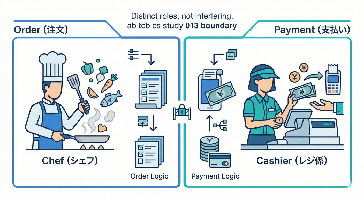 シェフとレジ係