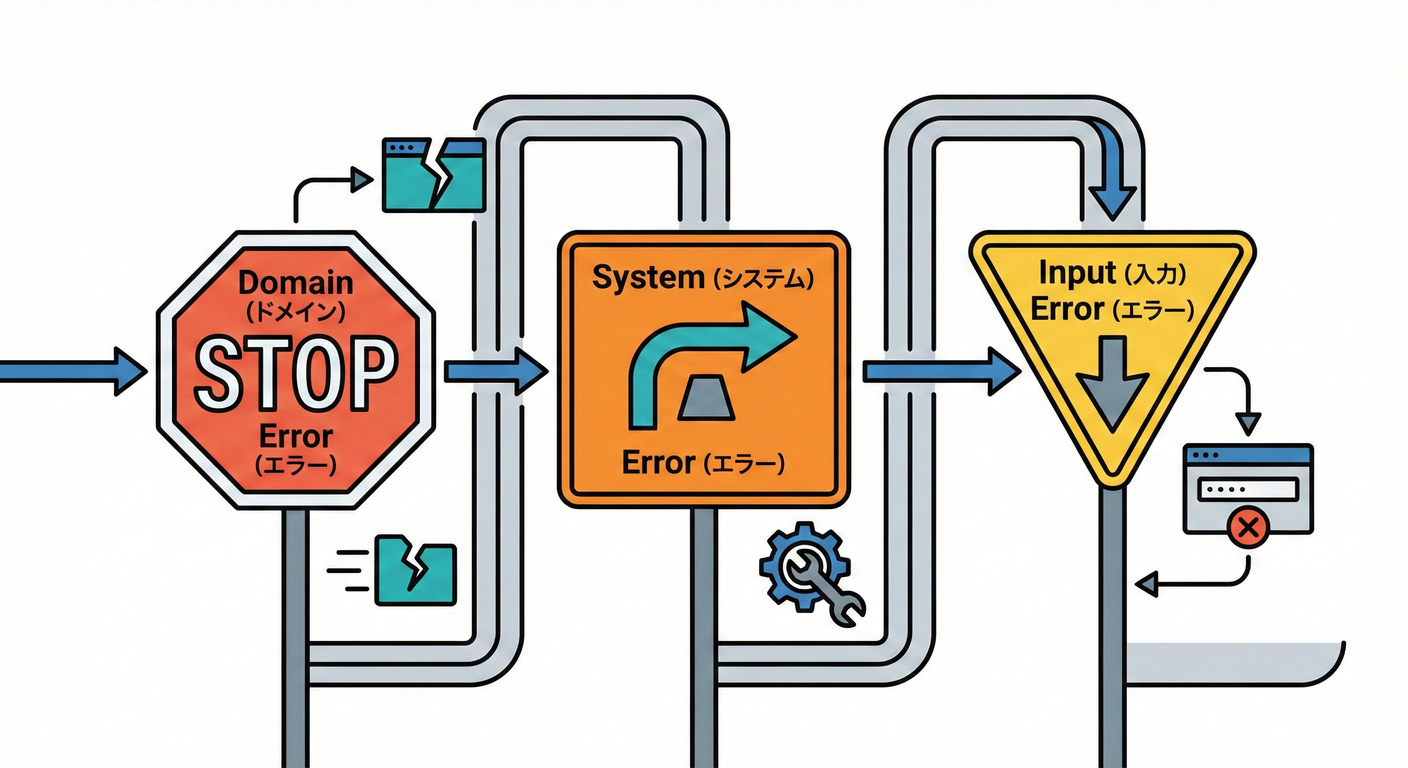 エラーの標識