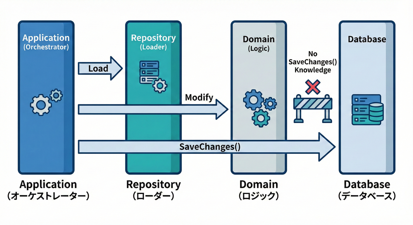 Layered Responsibility for SaveChanges