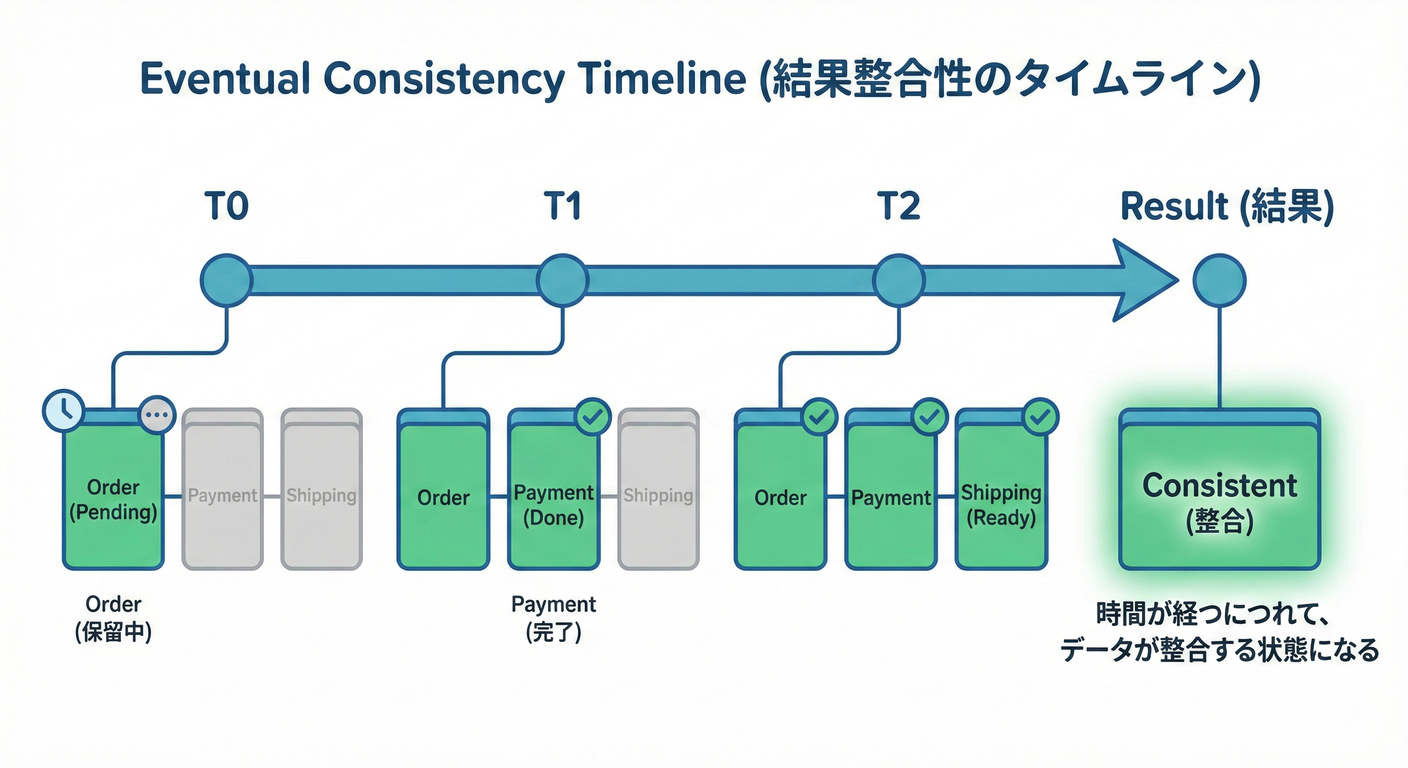 Eventual Consistency Timeline