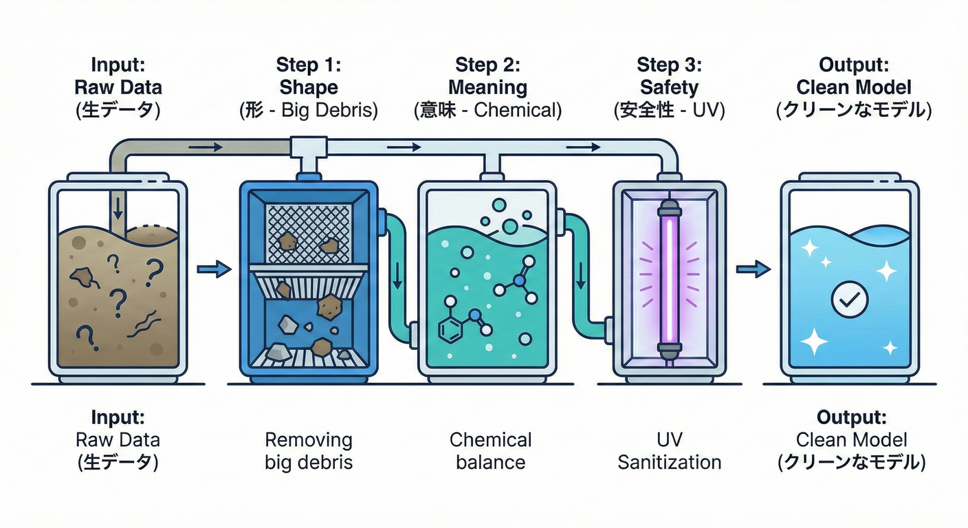 Three Conversion Steps