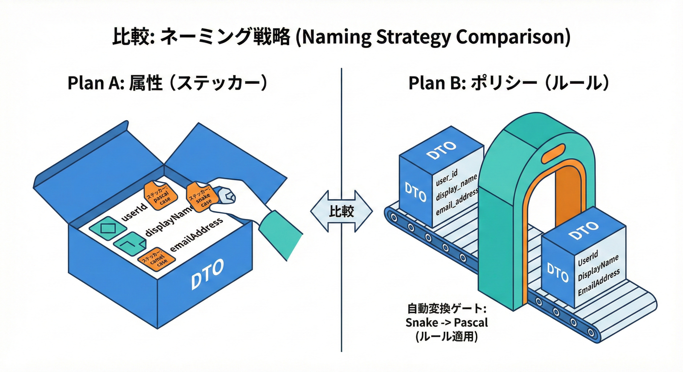 Naming Strategy Comparison