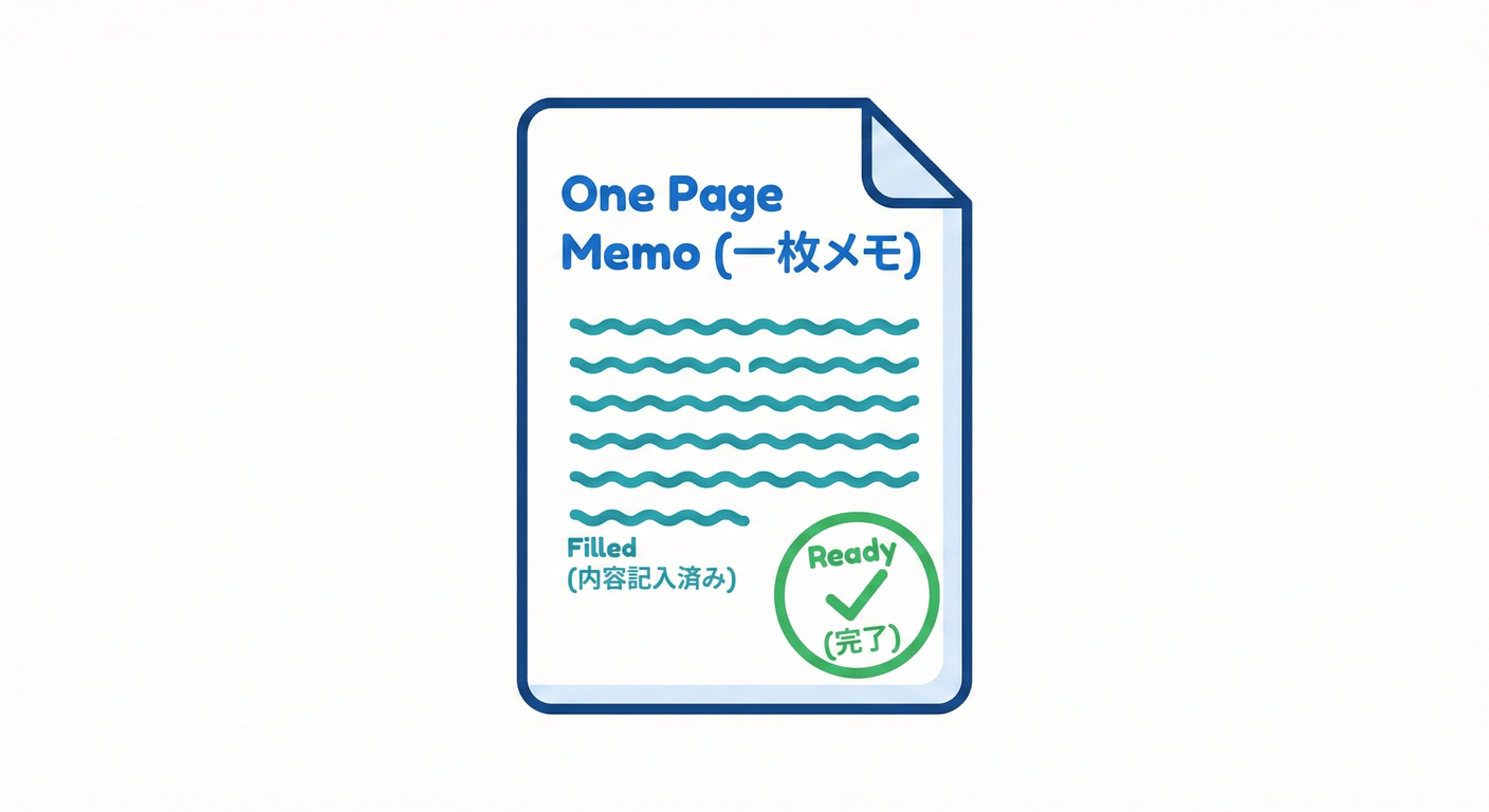 Completed One Page Memo