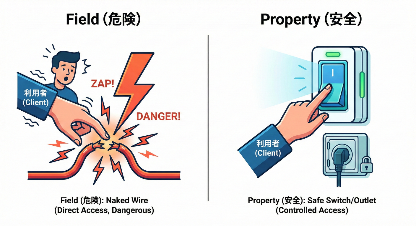 Field vs Property