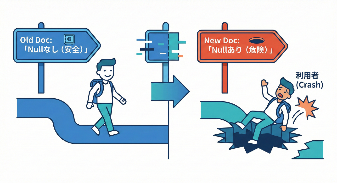 Documentation Breaking Change