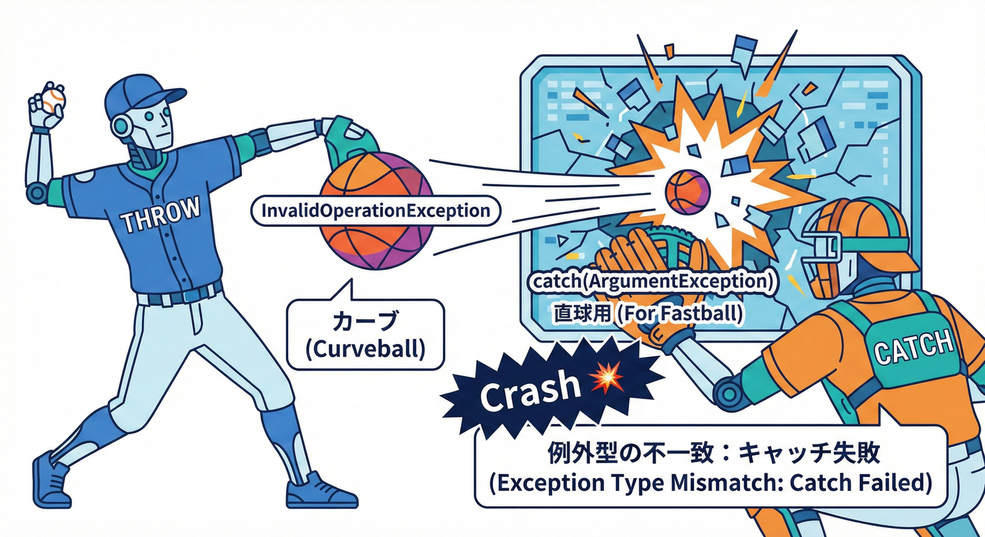 Exception Type Mismatch