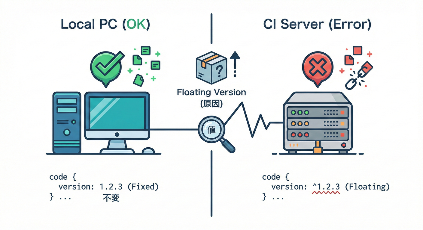 Local vs CI Difference