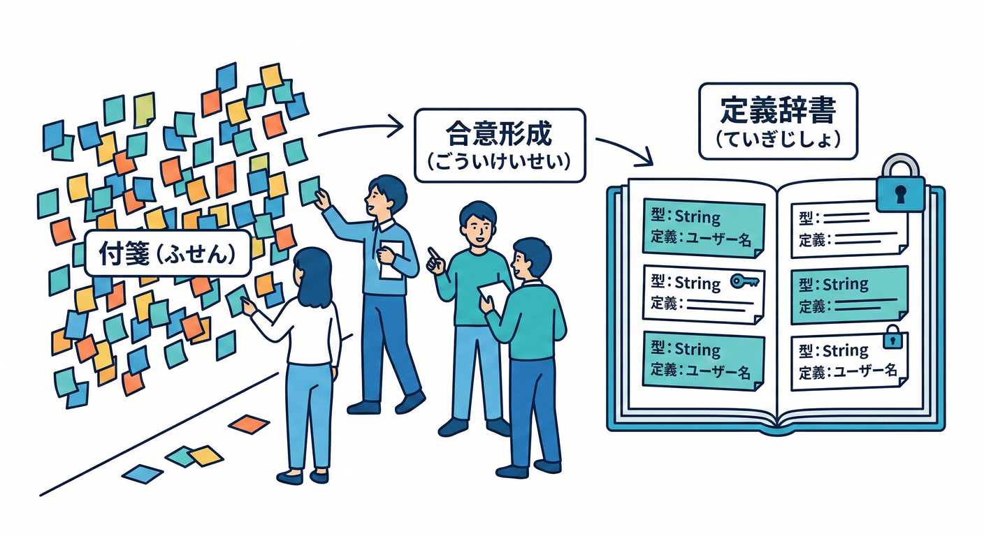 event storming dictionary
